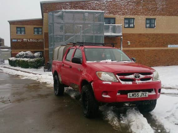 Dave Marsh's Toyota Hilux.