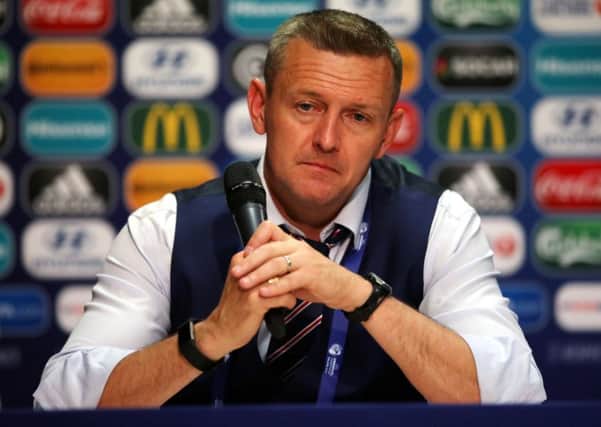 England under-21 head coach Aidy Boothroyd brings his squad to Bramall Lane next week: Nick Potts/PA Wire.