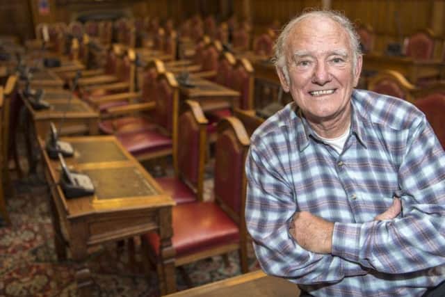 Peter Price at Sheffield Town Hall. Picture: Dean Atkins