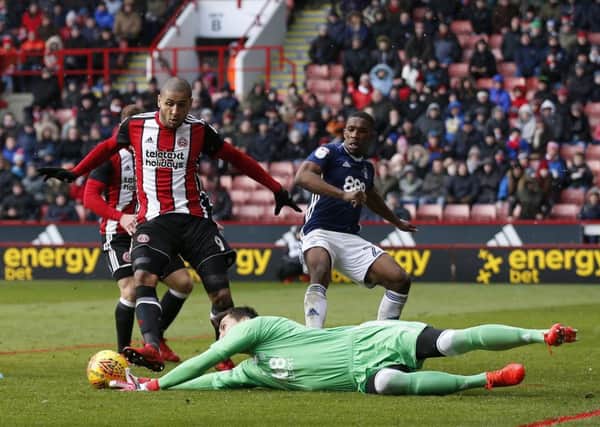 Sheffield United created some great opportunities against Nottingham Forest but failed to take one: Simon Bellis/Sportimage