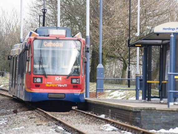 Satisfaction levels in Sheffield were higher than for all but one of the five tram networks assessed