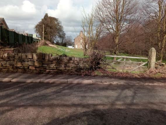 Planners were unable to object to using this farm gate as access for new housing.