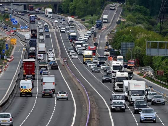M1 will be closed to motorists