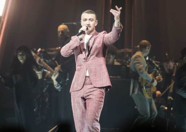 Sam Smith at Sheffield Arena. Picture: Anthony Longstaff.