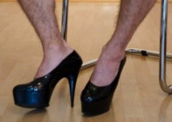 Men urged to don high heels to help raise money