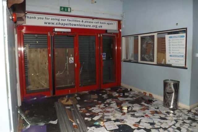 Chapeltown Baths has fallen into a state of disrepair since its closure and firefighters have issued a warning to youths breaking in and starting fires. Picture: Azzy Explores