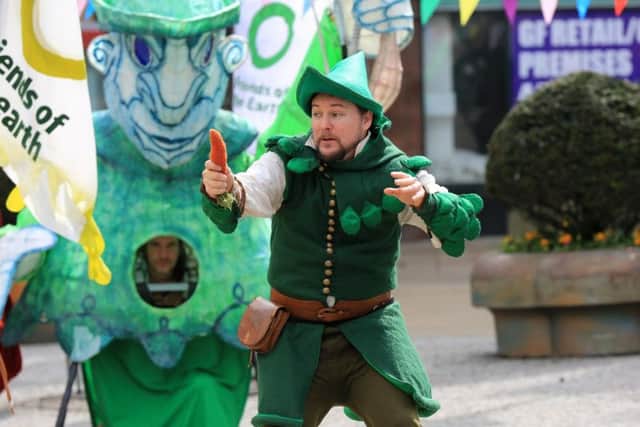 The Robin Hood-themed fun day was organised by campaigners fighting to protect Sherwood Forest from fracking