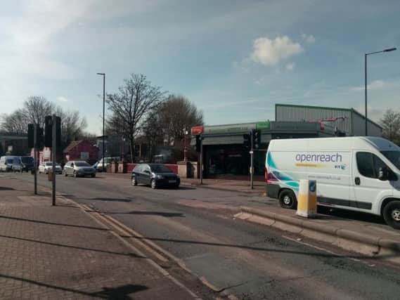 London Road, at the junction with Broadfield Road, where 4.8m is to be spent in an attempt to reduce congestion