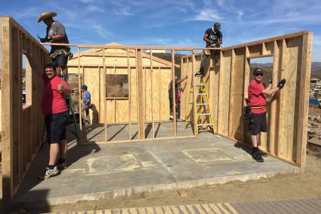 Work begins on the house
