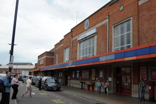 Doncaster railway station.