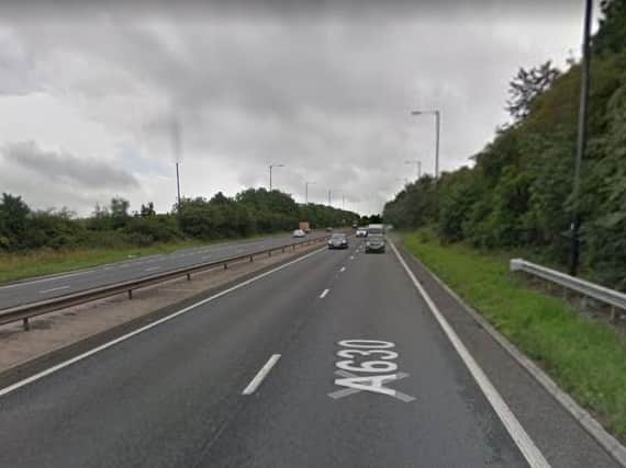 Two cars were involved in a collision on the Sheffield Parkway this morning