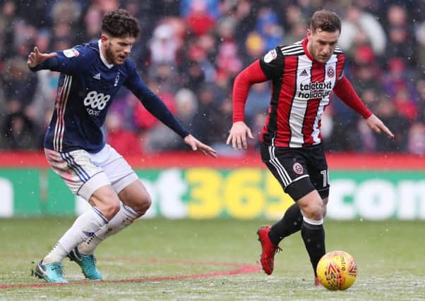 Billy Sharp says Sheffield United are not under any pressure: Simon Bellis/Sportimage