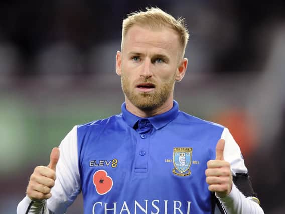 Midfielder Barry Bannan has just returned after a long-term injury