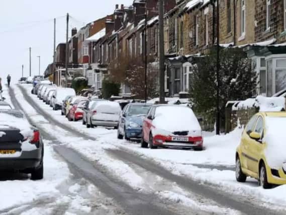 A Yellow Warning for snow has been issued
