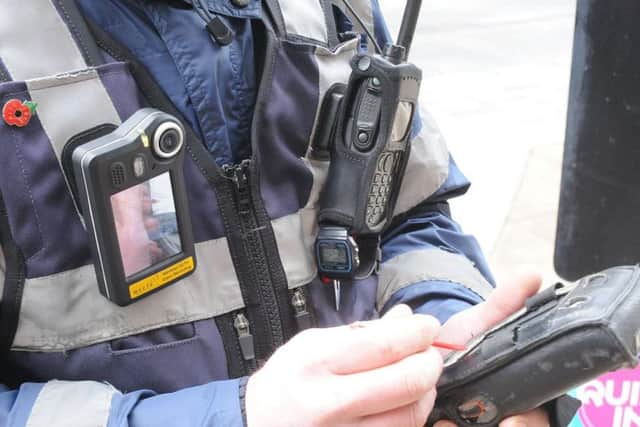 The body camera is only turned on when the CEO feels threatened and video footage is only used for police incidents and not for parking matters. Picture: George Torr/The Star