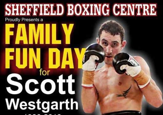 Scott Westgarth charity day poster