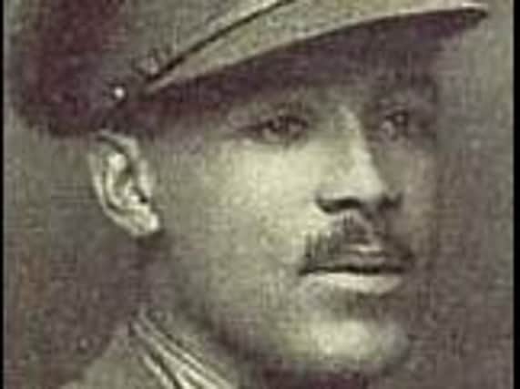 Army officer and professional footballer Walter Tull