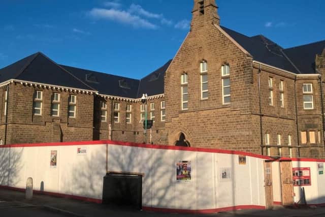 The new school will incorporate the existing Grade II-listed former Pye Bank School building