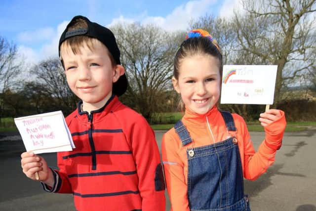 Pupils at Nook Lane Junior School took part in an autism walk as part of World Autism Awareness Week