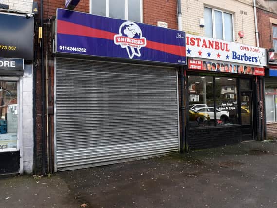 Universal Pizza, Stubbin Lane. Picture and video: Andrew Roe.