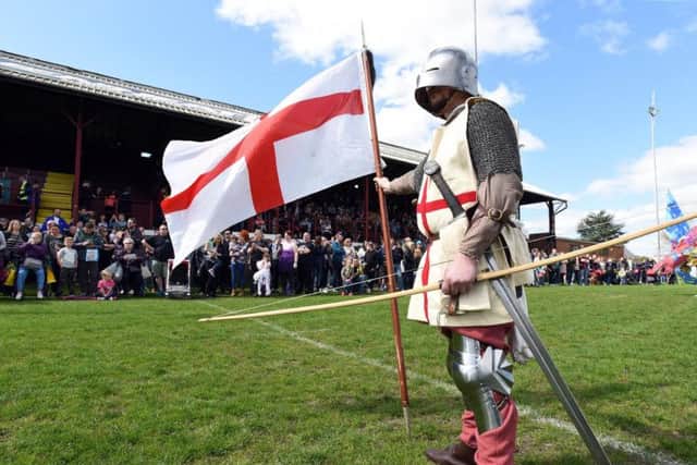 St.George's day is celebrated in England on April 23