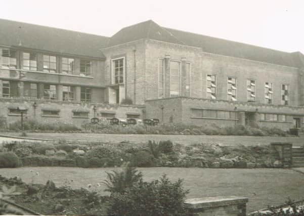 Abbeydale Girls Grammar School, purpose built 1938-40. It later became Bannerdale Centre and is now demolished