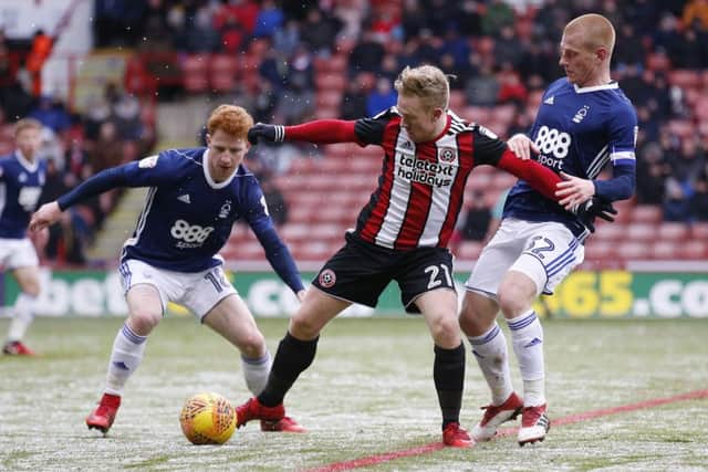 Mark Duffy could return to action against Barnsley: Simon Bellis/Sportimage