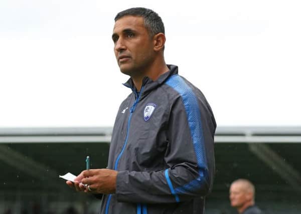 Jack Lester plotting an ascent up the table for Chesterfield (Pic: Tina Jenner)