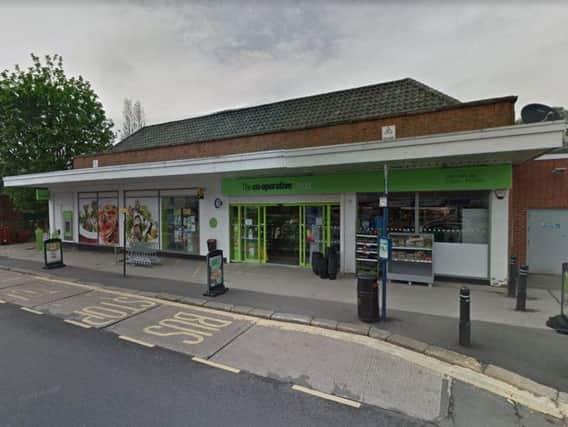 Robbers struck at the Co-op in Fulwood, Sheffield