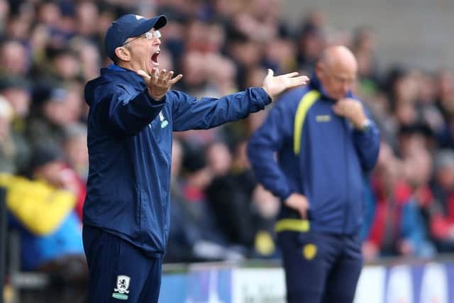 Middlesbrough manager Tony Pulis brings his team to Bramall Lane tomorrow night