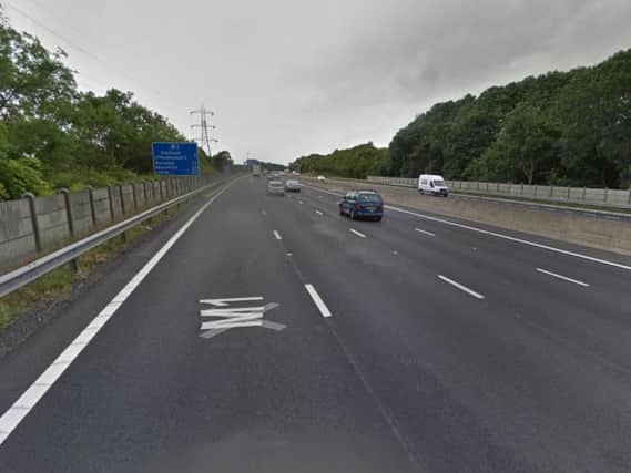 Emergency repairs are being carried out on the M1 in South Yorkshire this morning