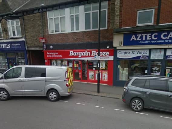 The Bargain Booze store in Crookes, Sheffield. Picture: Google