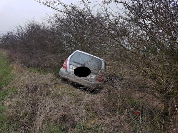 Driver crashes in Goldthorpe - SYP Operational Support