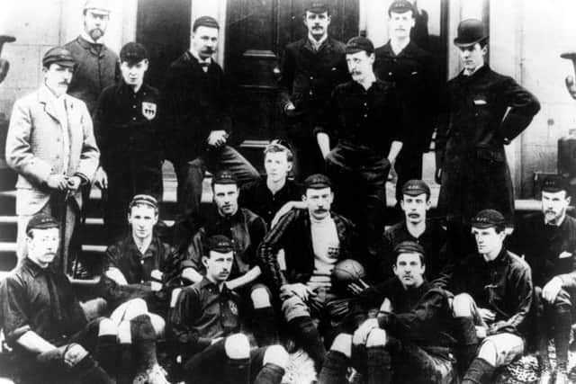 An early Sheffield FC team photo, believed to date from the 1890s (photo: Picture Sheffield)