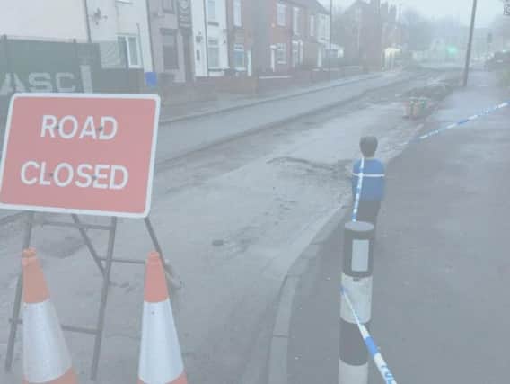 Homes were evacuated this morning following a gas leak in Sheffield (Pic: BBC Radio Sheffield)