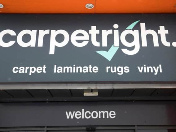 Carpetright is closing 92 UK stores.