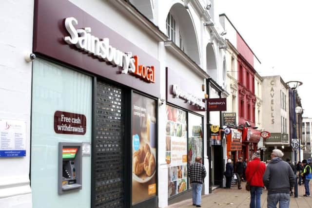 A Sainsbury's Local in Sheffield.