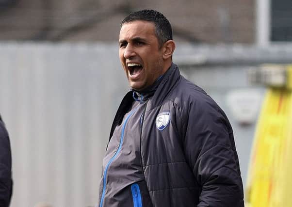 Picture Andrew Roe/AHPIX LTD, Football, EFL Sky Bet League Two, Grimsby Town v Chesterfield, Blundell Park, 07/04/18, K.O 3pm

Chesterfield's manager Jack Lester

Andrew Roe>>>>>>>07826527594
