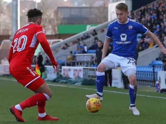 Louis Reed has impressed at Chesterfield