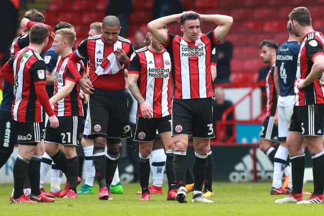 Frustration at the end for Sheffield United