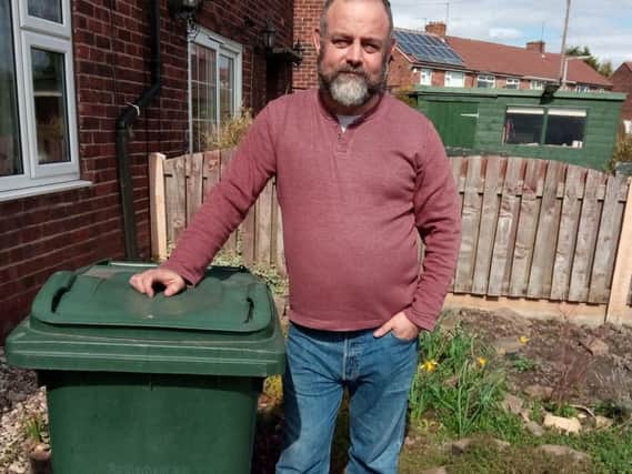 Rubbished: Michael Sylvester's idea to spare Rothercard holders the full cost of green bin collections has been dismissed.