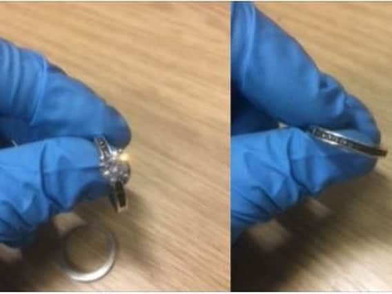 Police want to trace the owner of these rings