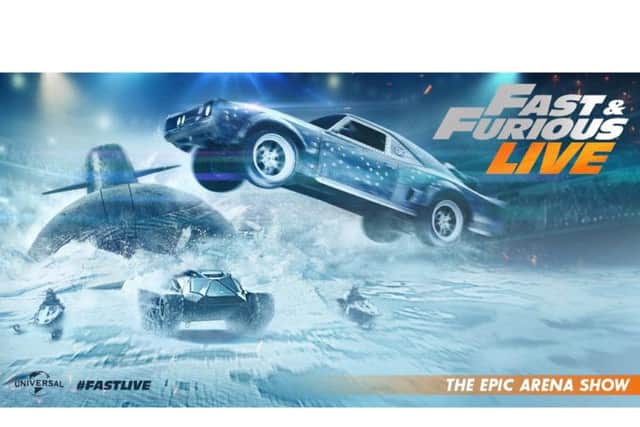 Supercars will fly at Sheffields FlyDSA Arena when Fast and Furious Live blasts in April 27 to 29, 2018