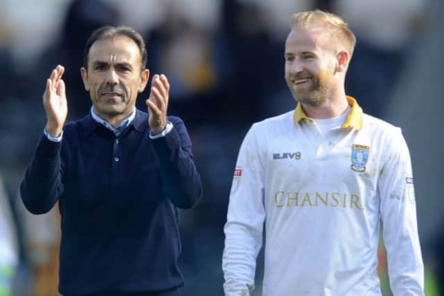 Manager Jos Luhukay, left, and Barry Bannan