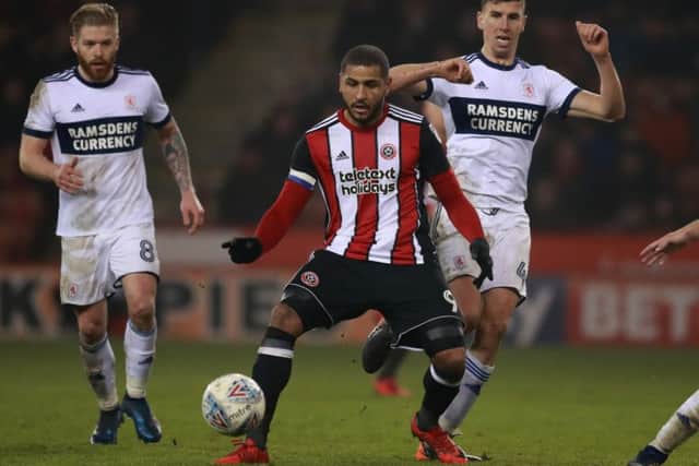 Leon Clarke has been named in the PFA's Championship team of the year: Simon Bellis/Sportimage