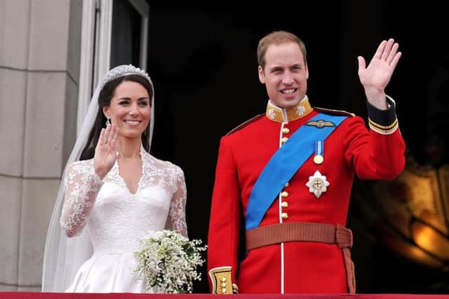 The Duchess of Cambridge and Prince William.