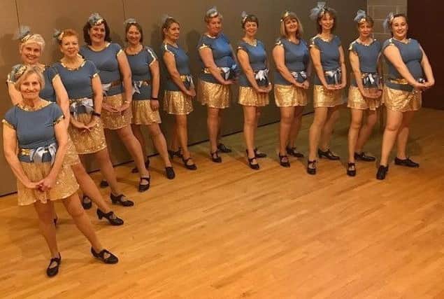 The dance show troupe
