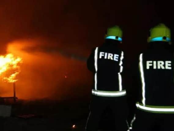 Firefighters have been busy dealing with arson attacks