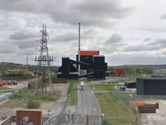 The EON Renewable Energy Plant  on Alsing Road near Meadowhall in Sheffield (photo: Google)