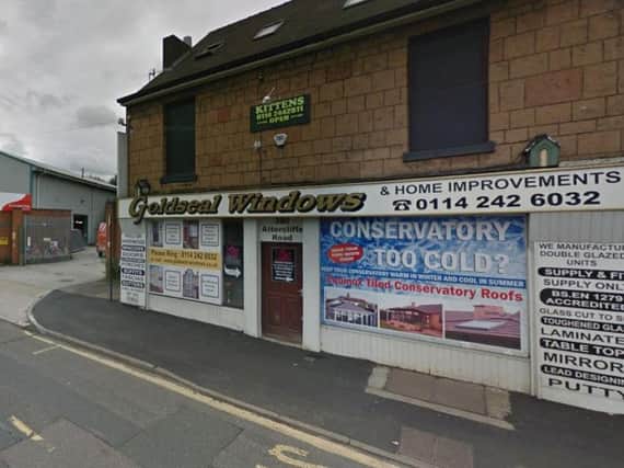 A man was attacked close to a massage parlour on Attercliffe Road